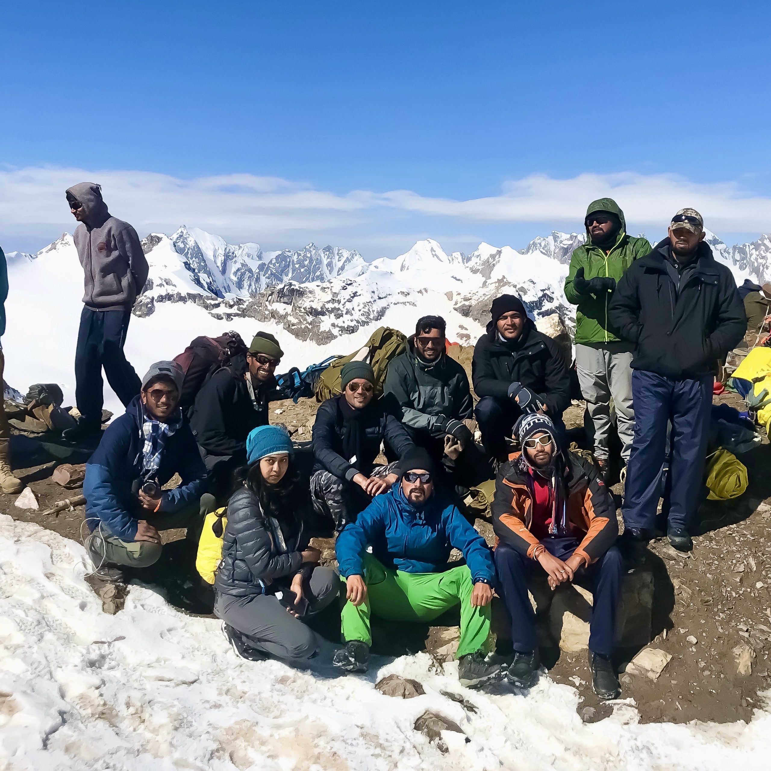 Day 8 : Trek from Parvati side base camp to Pin side base camp | 14,430 feet | 10 hours.
