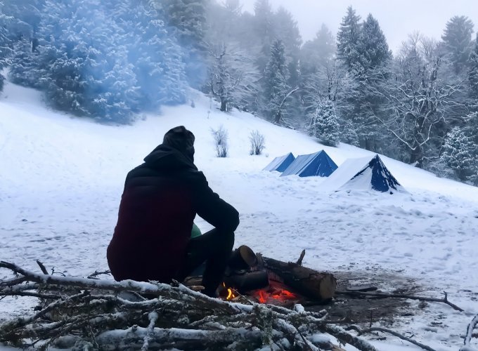 Snow Trek in Manali